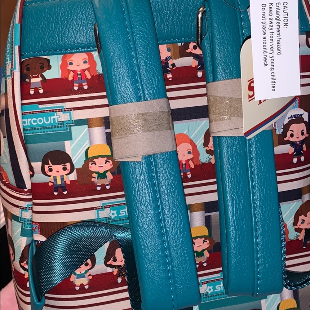 *SOLD* LOUNGEFLY stranger things mall backpack - Picture 7 of 7